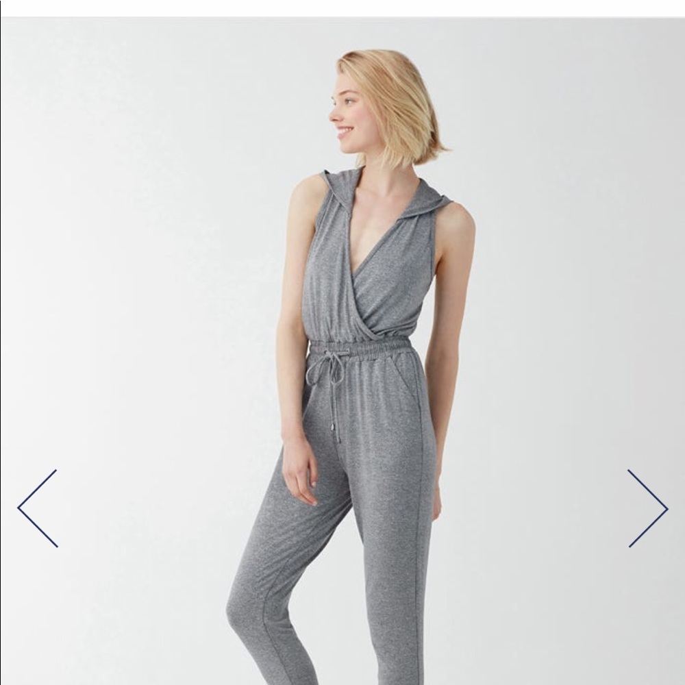 NWT Splendid Jumpsuit Marled Grey Size Small - Picture 6 of 10